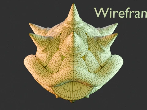 Bowser Shell 3D Model