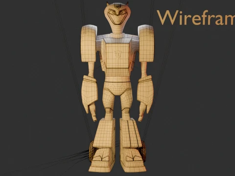 Bumblebee Animated 3D Model