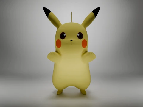 Pikachu 3D Model