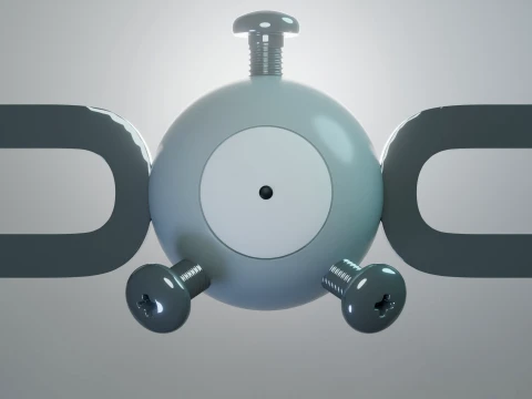 Magnemite Modello 3D