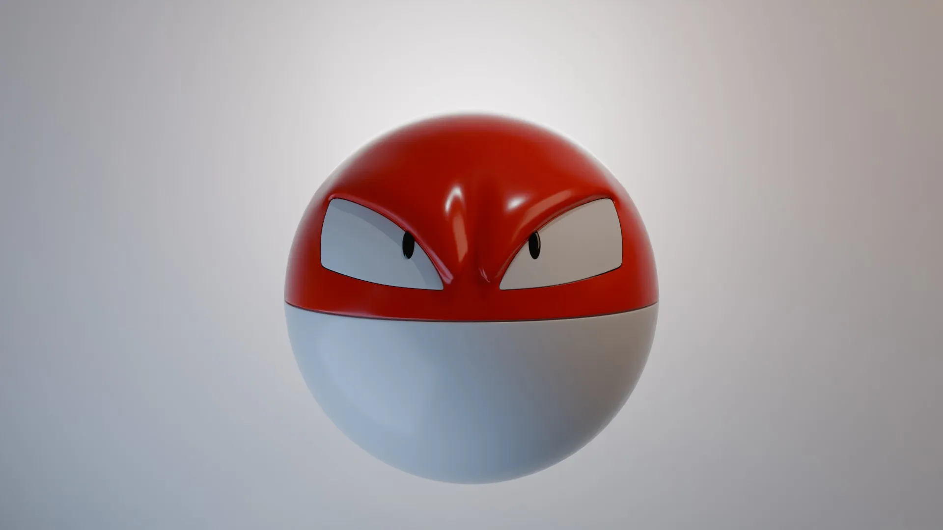 Voltorb 3D Model .c4d .max .obj .3ds .fbx .stl .blend 