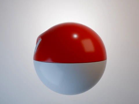 Voltorb 3D Model