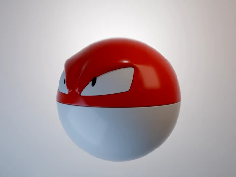 Voltorb 3D Model