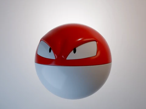 Voltorb 3D Model