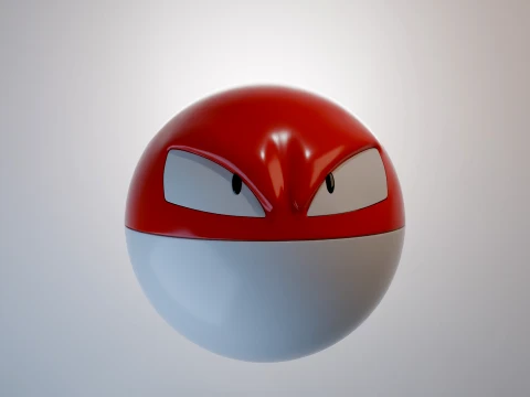 Voltorb 3D Model