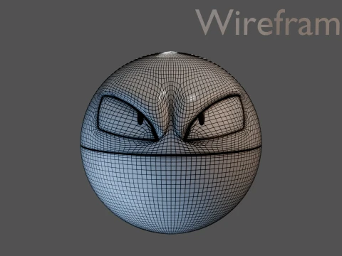 Voltorb 3D Model