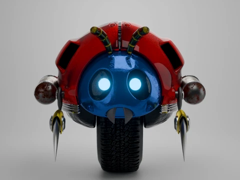 モトバグ 3Dモデル