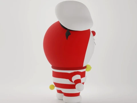 Mini Doraemon 3D Model