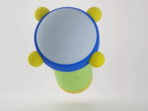 Mini Doraemon 3D Model