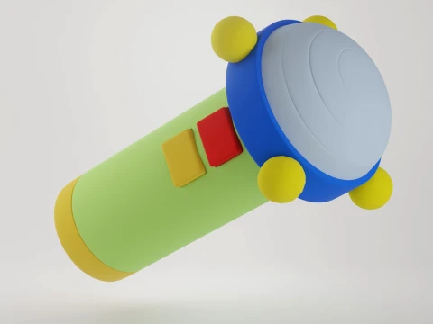 Mini Doraemon 3D Model