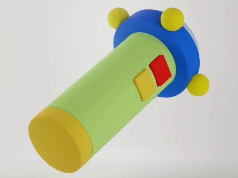 Mini Doraemon 3D Model