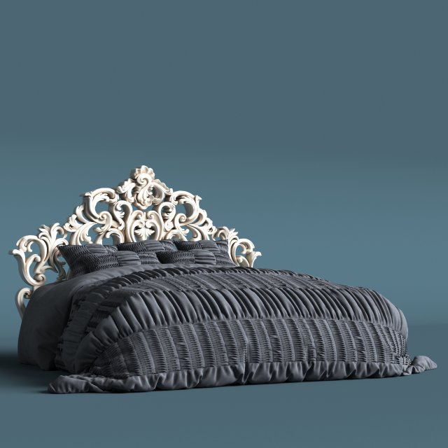 Bed giorgio casa MEMORIE VENEZIANE 3D मॉडल .c4d .max .obj .3ds .fbx .stl .blend 