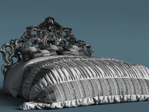 Bed giorgio casa MEMORIE VENEZIANE 3D Model