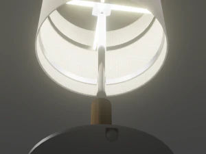 The set of photorealistic lamps 3D Model