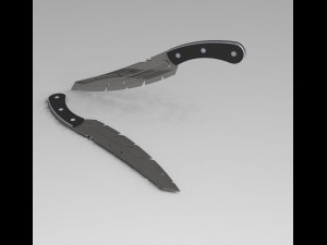 Feather Knife 3D-Modell