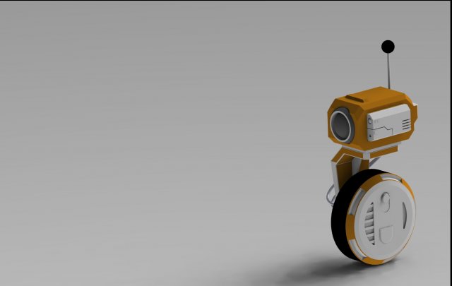 Skywalker robot 3D Print Model .c4d .max .obj .3ds .fbx .stl .blend 