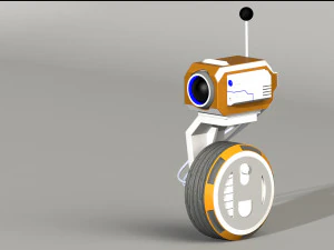 robot caminante del cielo Modelo de impresión 3D