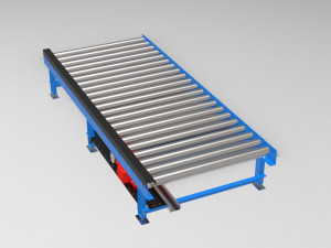 Heavy duty roller conveyor 3D Model