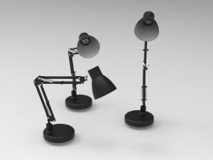 L&aacute;mpara ajustable Modelo 3D