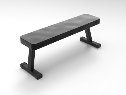 Utility bench 3D Model