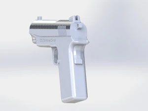 Pistol 3D Print Model