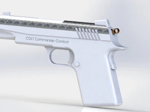 Pistol 3D Print Model