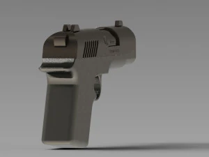 Pistol 3D Model