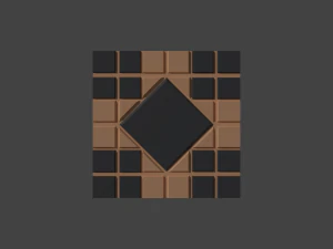 Decorative tiles 3D Model