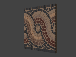 Decorative tiles 3D Model