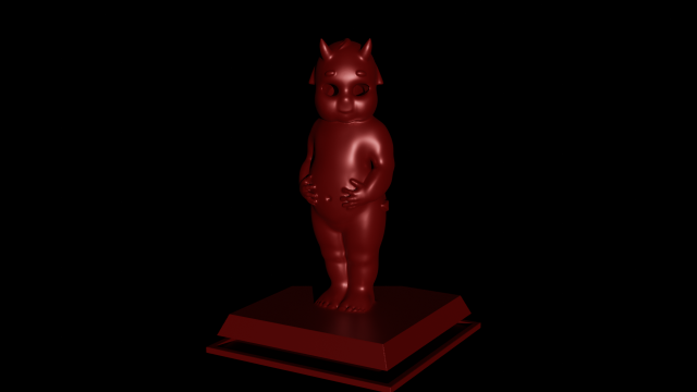 Little devil Modèle 3D .c4d .max .obj .3ds .fbx .stl .blend 