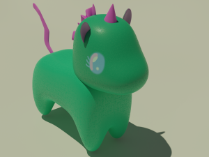 Unicorn 3D Model