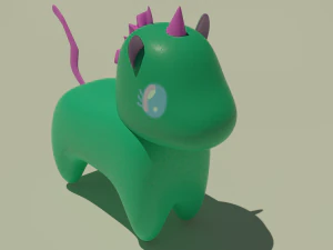 Unicornio Modelo 3D