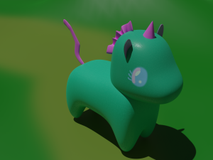Unicorn 3D मॉडल