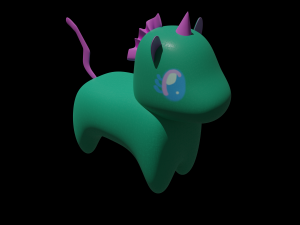 Unicorn 3D मॉडल
