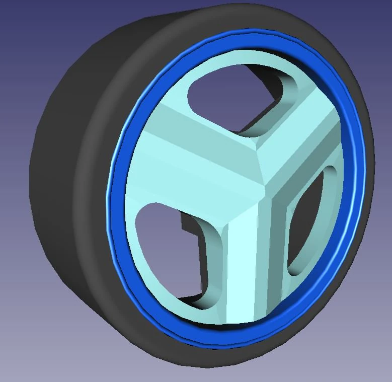 ATS 3055 3 Pieces 3D Print Model .c4d .max .obj .3ds .fbx .stl .blend 
