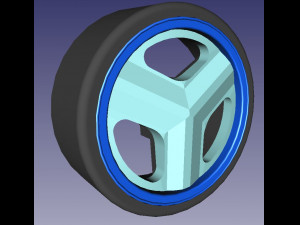 ATS 3055 3 Pieces 3D Print Model