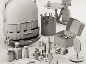 Tash cosmetics Model 3D