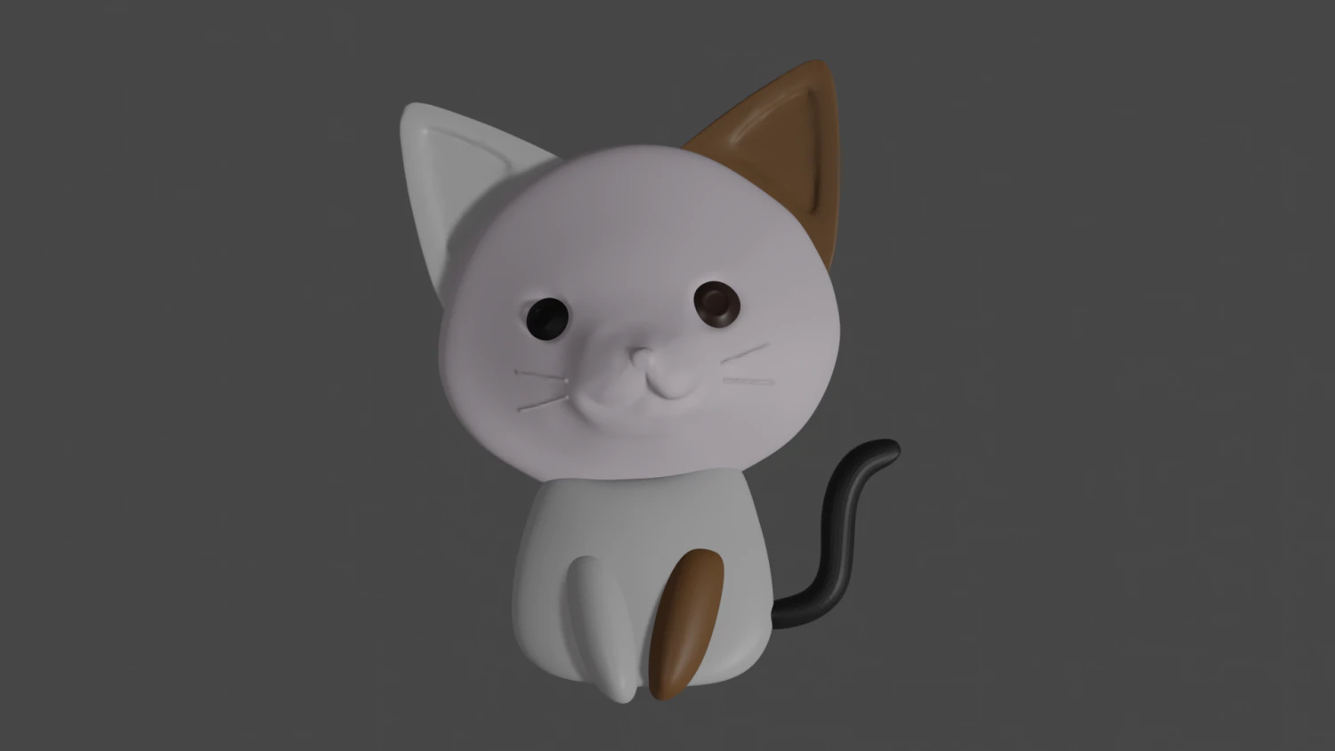 Cat 3D Print Model .c4d .max .obj .3ds .fbx .stl .blend 