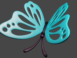 Butterflies 3D Print Model