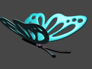 Butterflies 3D प्रिंट मॉडल
