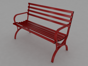 Bench 3D Model