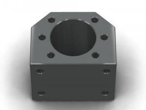 The ball screw nut holder 3D Model