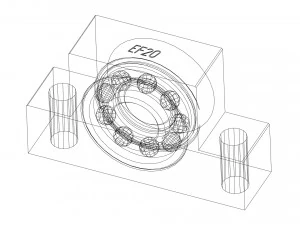 EF supports 3D Model