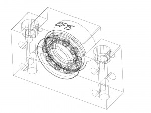 BF support collection 9 stl models 3D Model
