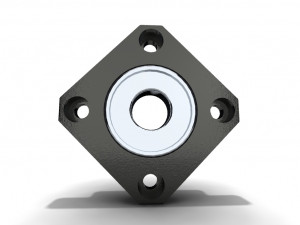FF - flange support collection 8 stl models 3D-Modell