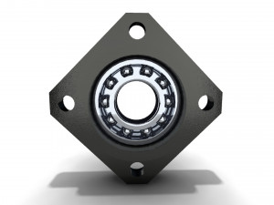 FF - flange support collection 8 stl models 3D-Modell