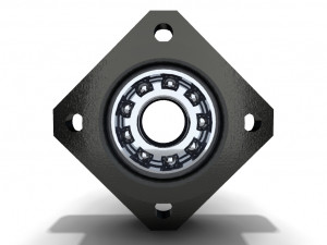 FF - flange support collection 8 stl models 3D-Modell