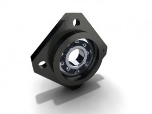 FF - flange support collection 8 stl models 3D-Modell