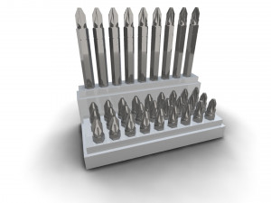 of a stand for bits 3D Print Model