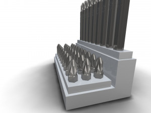of a stand for bits 3D Print Model